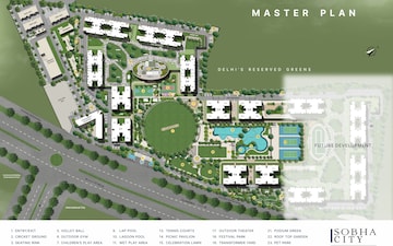 5 BHK Villa For Rent in Sobha International City Presidential Villa, Sector 109