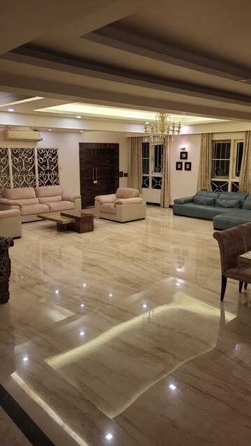 Living Room in 6+ BHK Independent House at 12 Vyjayanthi, Banjara Hills – for Sale