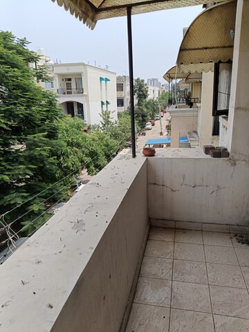Balcony in 3 BHK Builder Floor at US Pine Homes, Dhakoli – for Sale