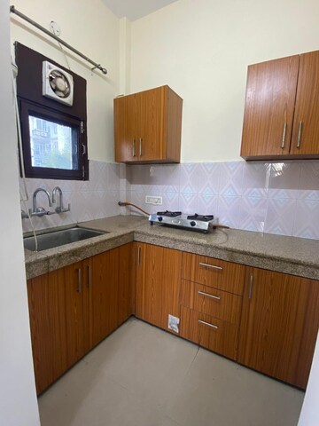 Kitchen in 1.5 BHK Builder Floor at MS Enclave Zirakpur, Dhakoli – for Sale