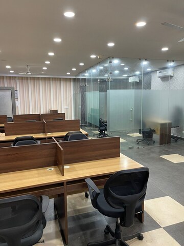 Team Area in  Office Space at Bharti Astra Towers, New Town – for Rent