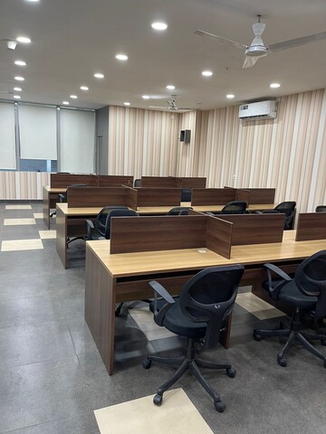 Team Area in  Office Space at Bharti Astra Towers, New Town – for Rent