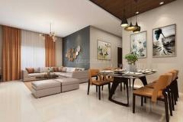 Living Room in 3 BHK Apartment at Hero Homes Palatial, Sector 104 – for Sale
