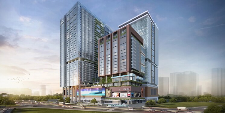 Exterior View, sas-itower Commercial Office Space in IT/SEZ 500 Sq.Ft. In Khajaguda Hyderabad 8805603