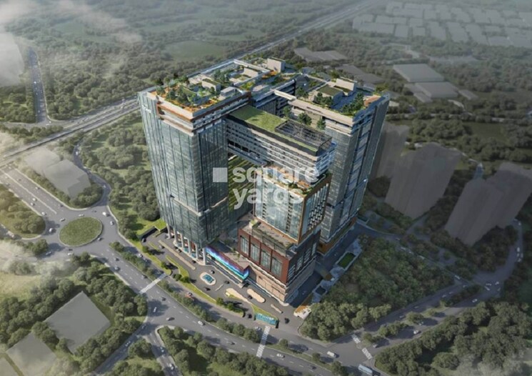 Exterior View, sas-itower Commercial Office Space in IT/SEZ 500 Sq.Ft. In Khajaguda Hyderabad 8805603