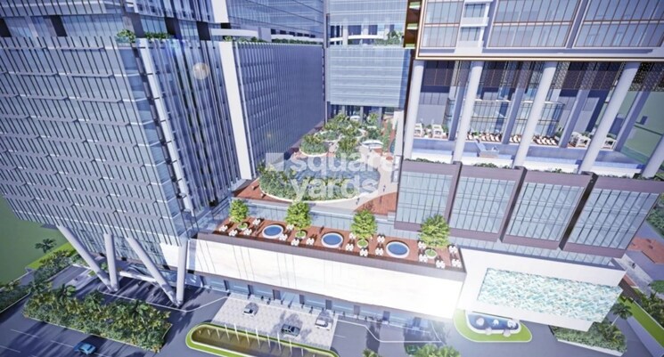 Exterior View, sas-itower Commercial Office Space in IT/SEZ 500 Sq.Ft. In Khajaguda Hyderabad 8805603