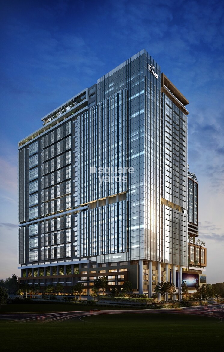 Exterior View, sas-itower Commercial Office Space in IT/SEZ 500 Sq.Ft. In Khajaguda Hyderabad 8805603