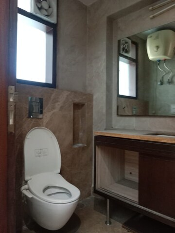 Bathroom in 4 BHK Penthouse at New Friends Colony – for Rent