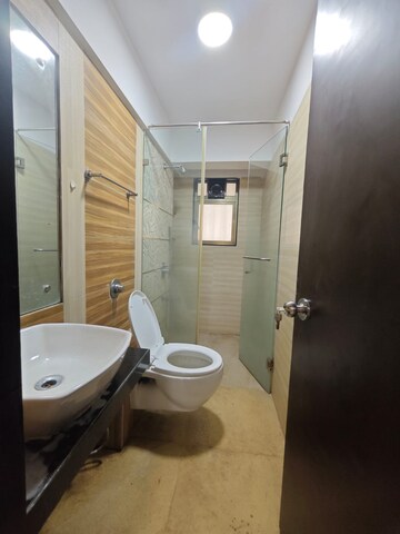 Bathroom in 3 BHK Apartment at Godrej Serenity, Chembur – for Rent