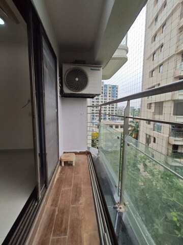 Balcony in 3 BHK Apartment at Godrej Serenity, Chembur – for Rent