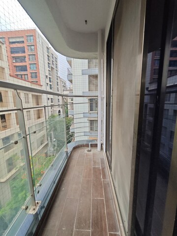Balcony in 3 BHK Apartment at Godrej Serenity, Chembur – for Rent