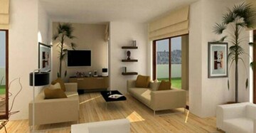 Living Room in 3 BHK Apartment at Honer Vivantis, Gopanpally – for Rent