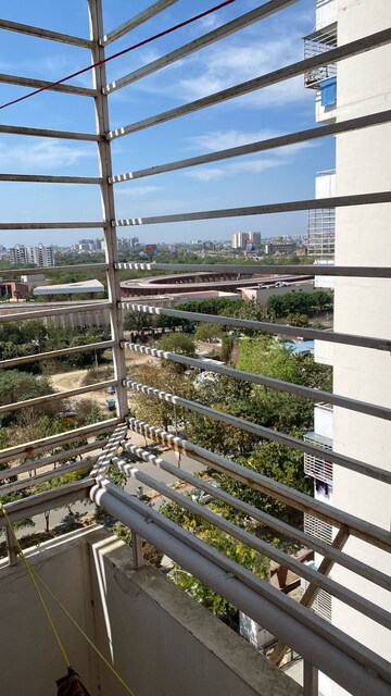 Balcony in 3 BHK Apartment at Gomti Nagar – for Rent