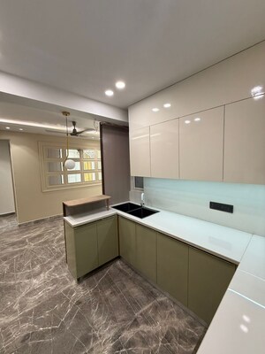 Kitchen in 4 BHK Builder Floor at Sector 65 – for Sale