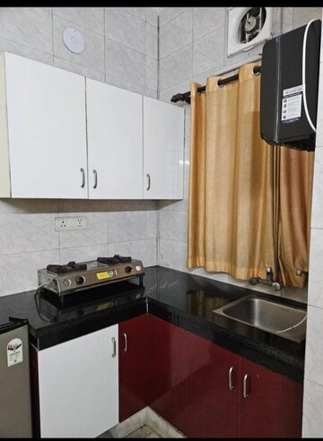 Kitchen in 3 BHK Builder Floor at Lajpat Nagar ii – for Rent