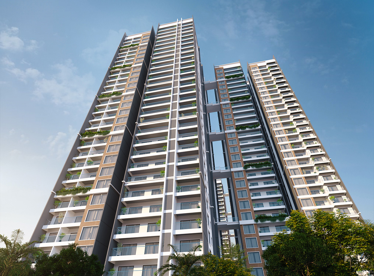 3.5 BHK + Study Room Apartment For Sale in Capstone Ventara Residences