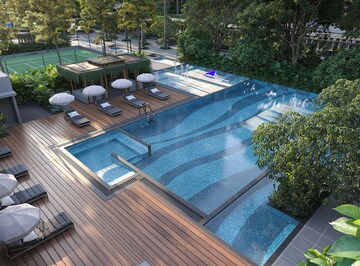 Swimming Pool in 3.5 BHK Apartment at Capstone Ventara Residences, Chambenahalli – for Sale