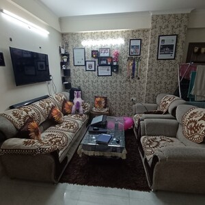 Living Room in 2 BHK Apartment at SVP Gulmohur Garden Phase 2, Ghukna – for Sale
