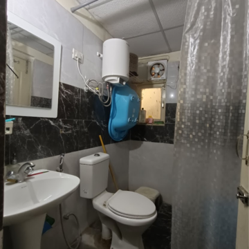 Attached Bathroom in 2 BHK Apartment at SVP Gulmohur Garden Phase 2, Ghukna – for Sale