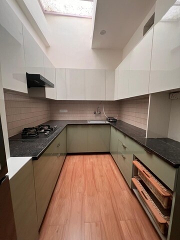 Kitchen in 3 BHK Builder Floor at Sector 57 – for Rent