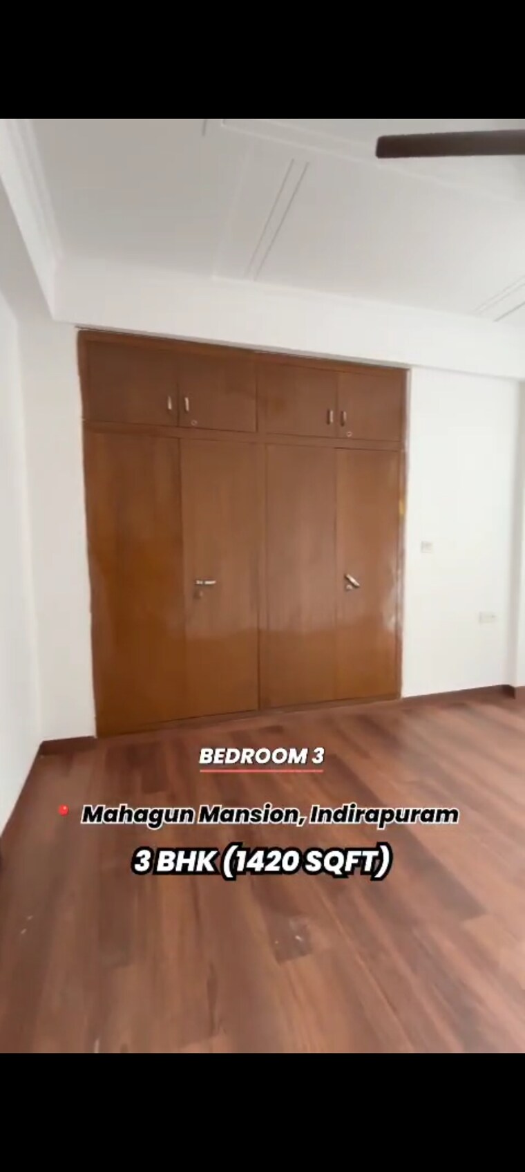 Master Bedroom, mahagun-masion 3 Bedroom 1425 Sq.Ft. Apartment In Indrapuram Ghaziabad 8805984