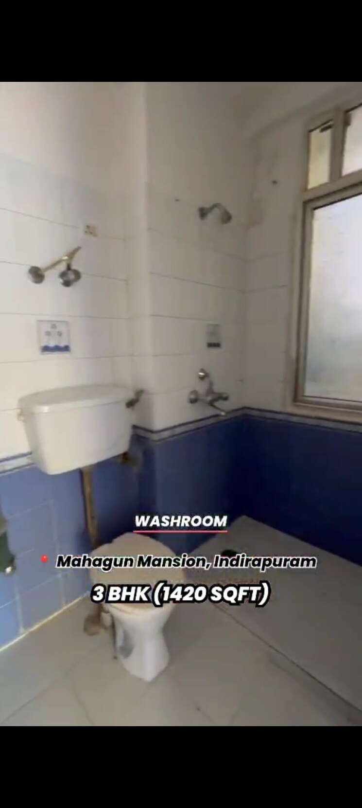 Bathroom, mahagun-masion 3 Bedroom 1425 Sq.Ft. Apartment In Indrapuram Ghaziabad 8805984