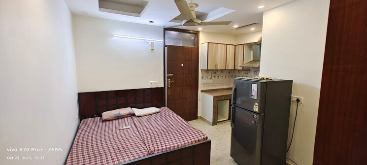 Bedroom, saket 1 RK 400 Sq.Ft. Apartment In Saket Delhi 8806050