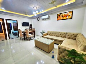 Living Room in 3 BHK Apartment at Dhakoli – for Sale