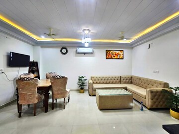 Living Room in 3 BHK Apartment at Dhakoli – for Sale