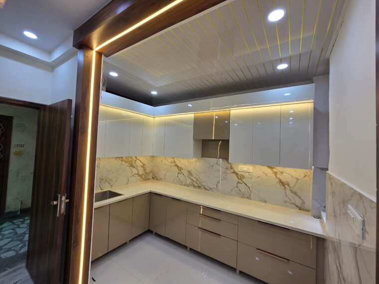 Kitchen, shakti khand iii 2 Bedroom 1050 Sq.Ft. Builder Floor In Shakti Khand Iii Ghaziabad 8806142