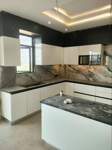 Kitchen in 3 BHK Builder Floor at Pratham Meghdoot Apartment, Sector 10a – for Rent