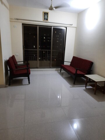 Living Room in 2 BHK Apartment at Shubharambh Complex, Manpada – for Rent