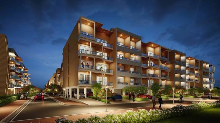 Exterior View, adani-samsara-ivana 3 Bedroom 2100 Sq.Ft. Builder Floor In Sector 63 Gurgaon 8806210