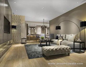 Living Room in 2 BHK Apartment at Smart World Gems, Sector 89 – for Sale