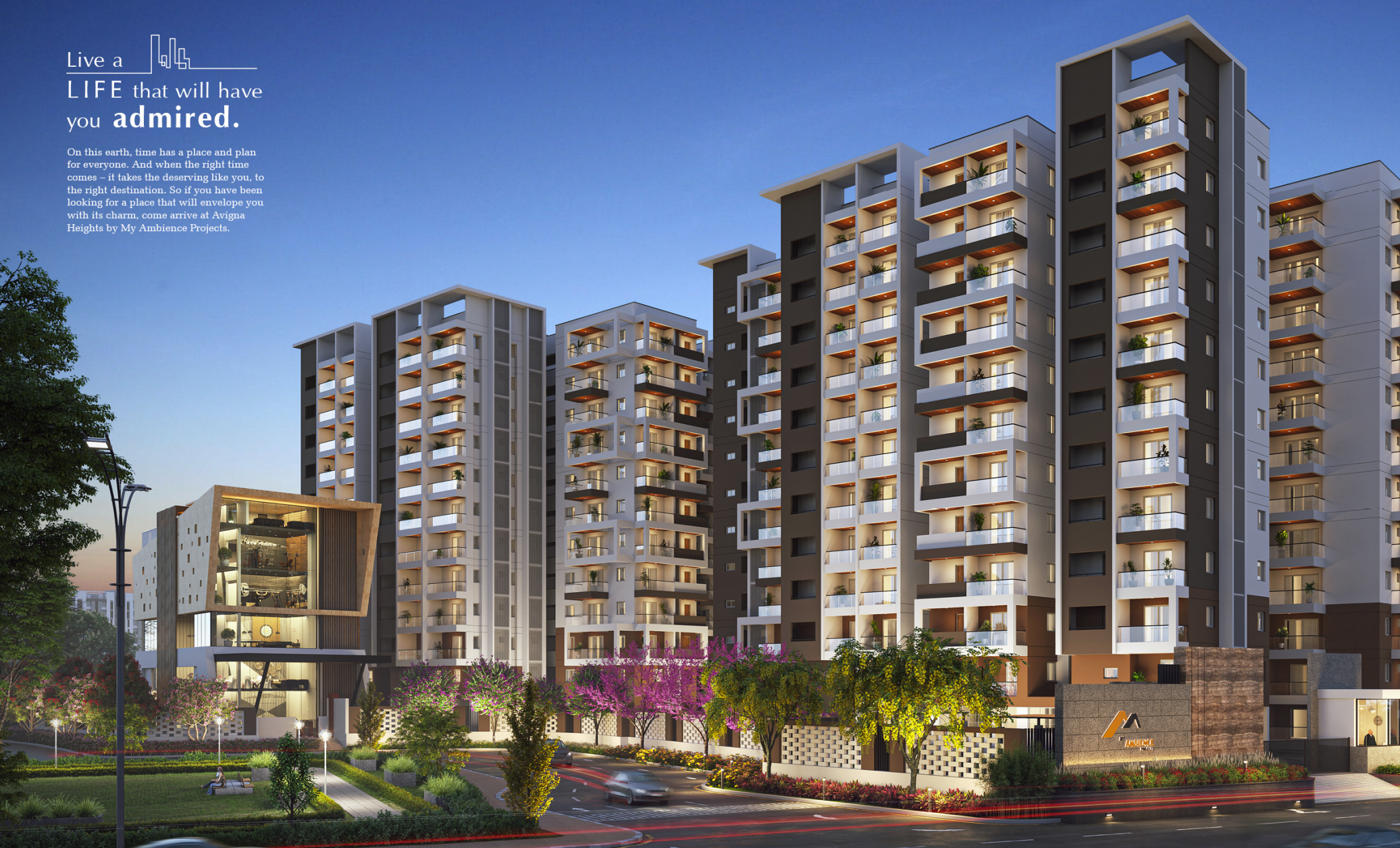 2 BHK 1285 Sq.Ft. Apartment in My Avigna Heights