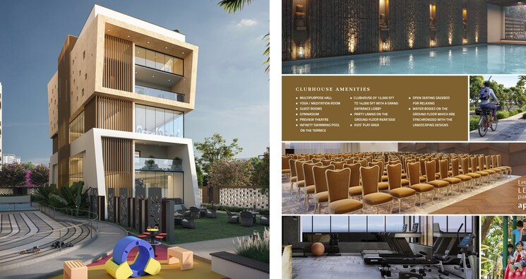 Exterior View, my-avigna-heights 2 Bedroom 1285 Sq.Ft. Apartment In Kollur Hyderabad 8806233