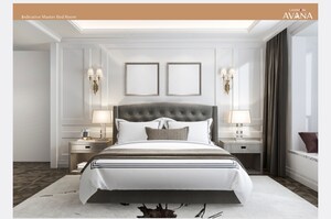 Bedroom in 3 BHK Independent House at Landmark Avana, Sector 95 – for Sale