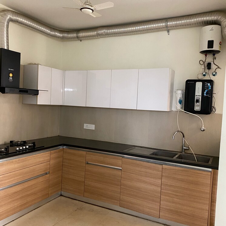 Kitchen, allwin-el-spazia 3 Bedroom 1638 Sq.Ft. Apartment In Nagla Road Zirakpur 8806306