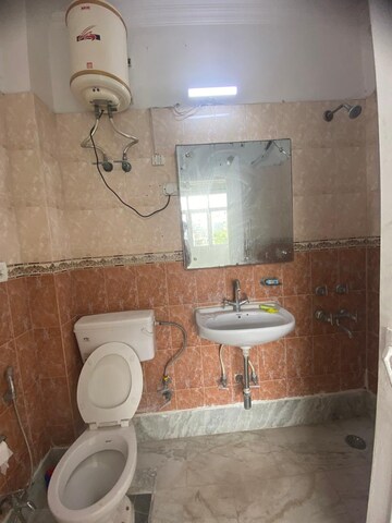 Bathroom in 2 BHK Builder Floor at Malviya Nagar – for Rent
