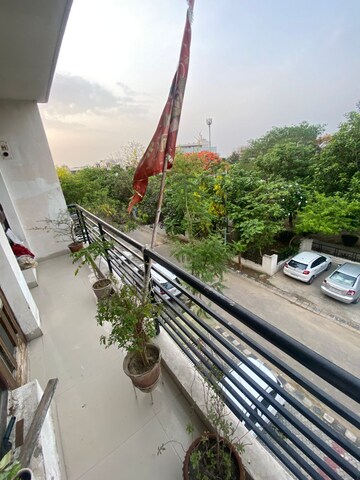 Balcony in 3.5 BHK Independent House at Wave Prime Floors, Wave City – for Rent
