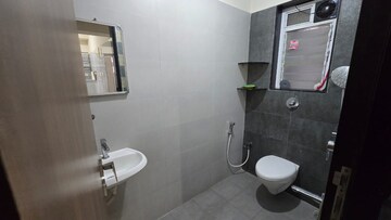 Bathroom in 1 BHK Apartment at Ambarish CHS, Kurla East – for Rent