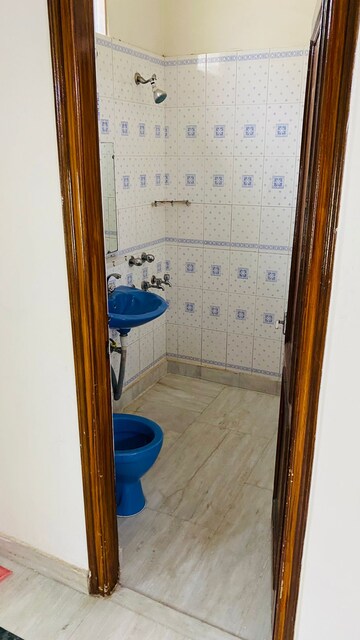 Bathroom in 2 BHK Builder Floor at Green Park – for Rent