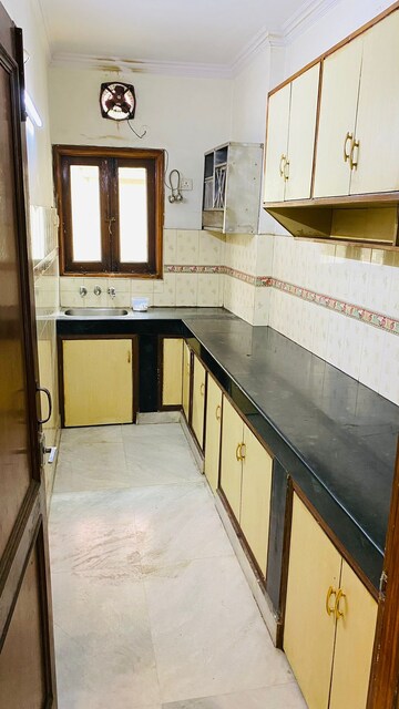 Kitchen in 2 BHK Builder Floor at Green Park – for Rent