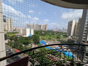 Balcony in 2 BHK Apartment at Chamunda Heights, Ghansoli – for Rent