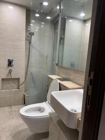 Bathroom in 1 BHK Apartment at Hiranandani Regent Hill, Powai – for Sale