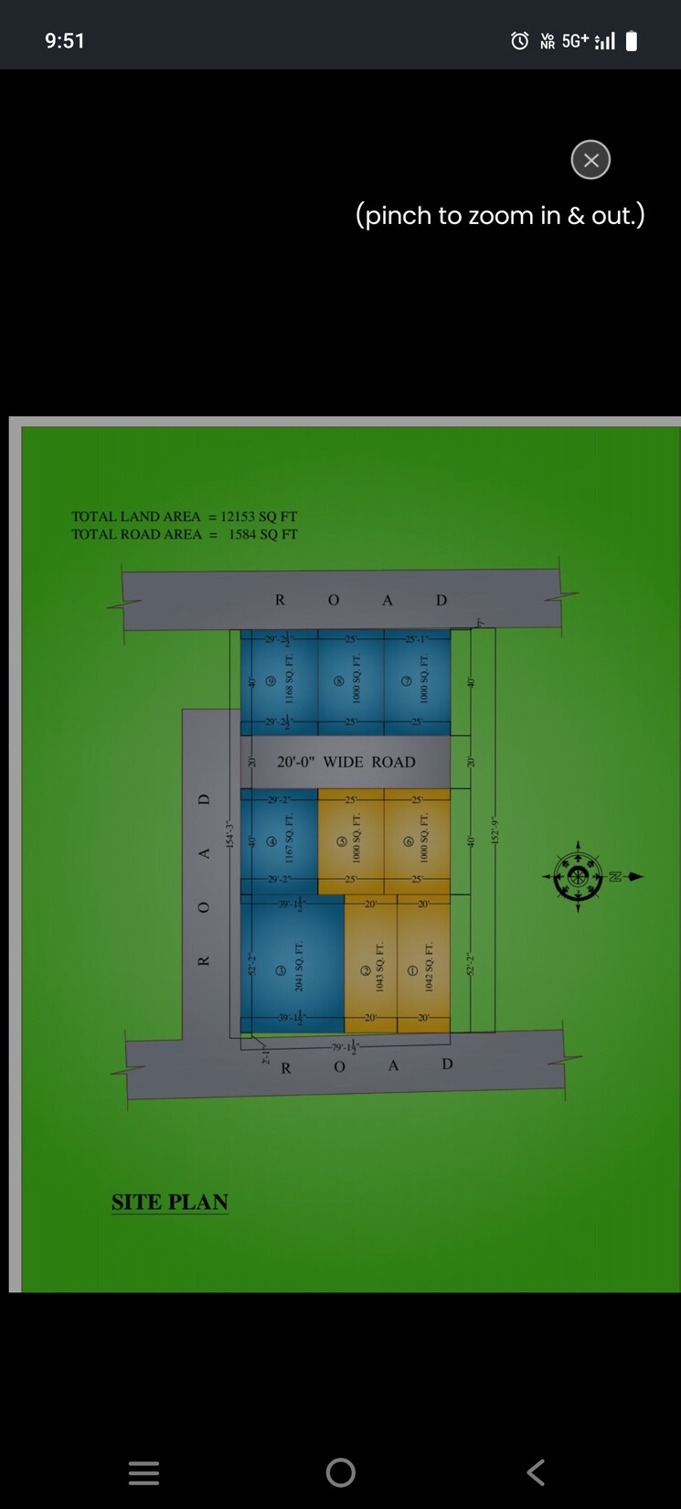 Exterior View, jankipuram  1150 Sq.Yd. Plot In Jankipuram Lucknow 8806520