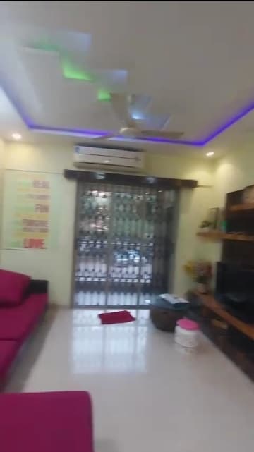 Living Room in 2 BHK Apartment at Gardenia Casa Rio, Dombivli East – for Rent