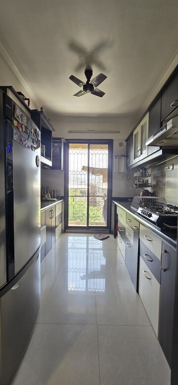Kitchen in 1 BHK Apartment at Pyramid I Signature Height, Ghansoli – for Rent
