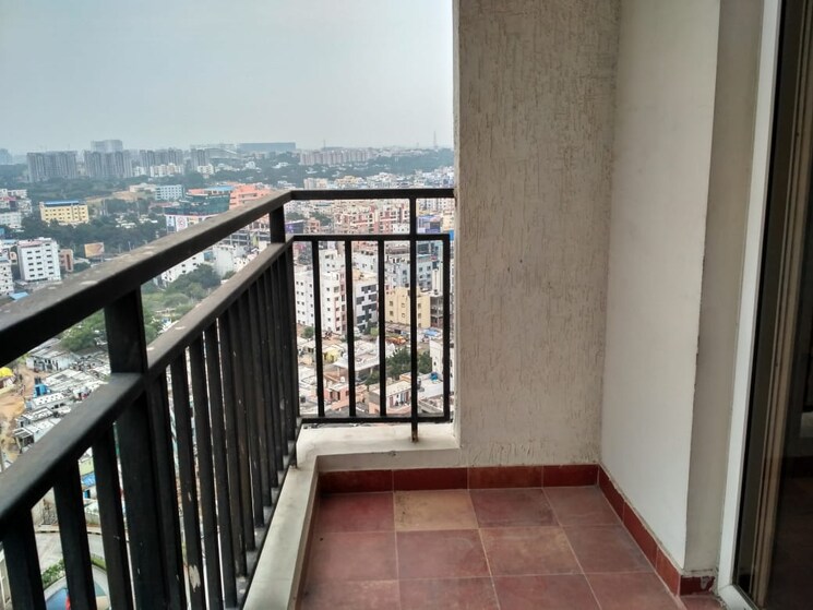 Balcony, ramky-one-kosmos 2 Bedroom 1200 Sq.Ft. Apartment In Gachibowli Hyderabad 8806635