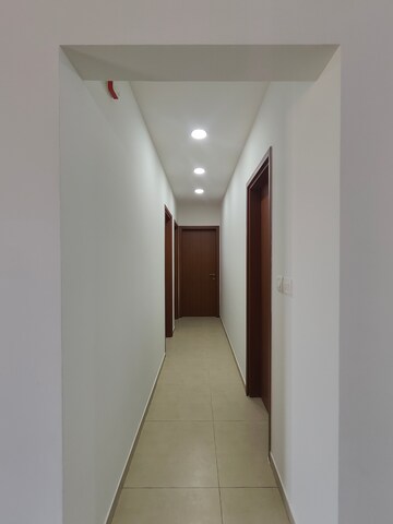 Building Lobby in 3 BHK Apartment at Bhartiya Nikoo Homes Phase 2, Thanisandra Main Road – for Rent
